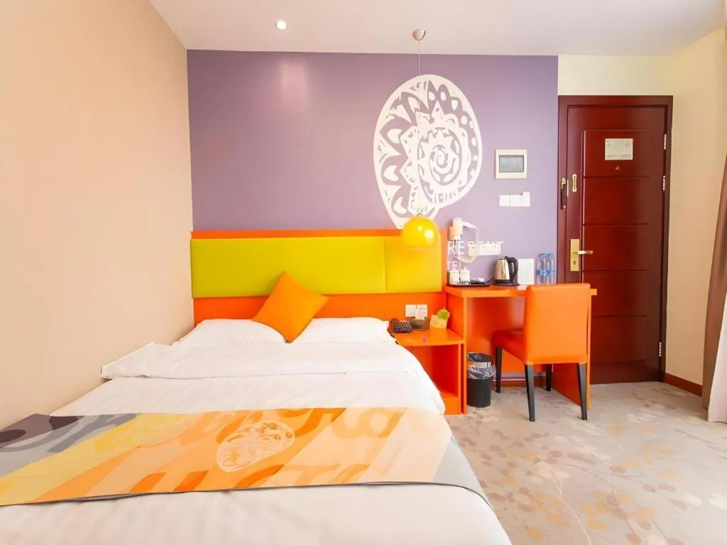 Bed in Shell Hotel Yangzhou Yangzijiang Bei Road Slender West Lake Scenic Area