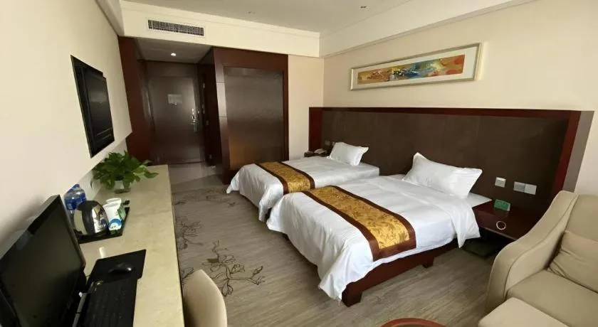 Bed in GreenTree Alliance Hotel Tongcheng Tong'an Road Beidao