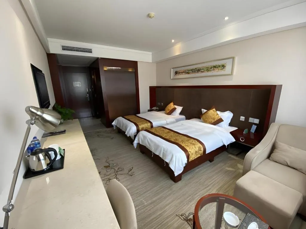 Bed in GreenTree Alliance Hotel Tongcheng Tong'an Road Beidao