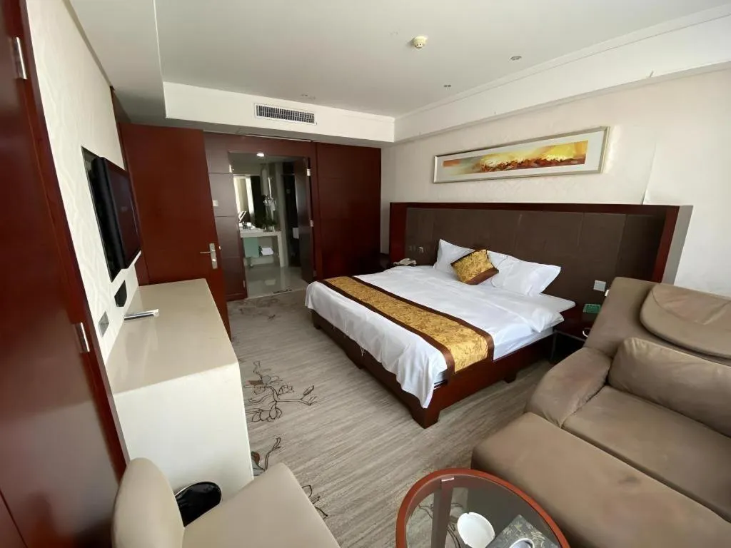 Bed in GreenTree Alliance Hotel Tongcheng Tong'an Road Beidao