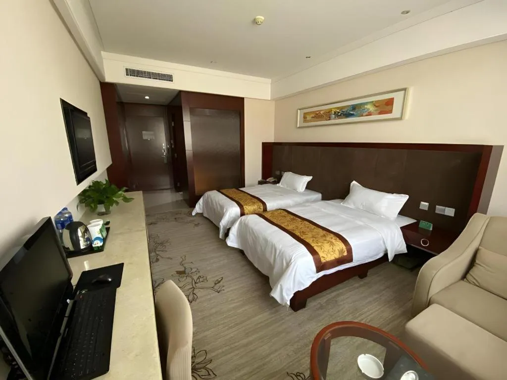 Bed in GreenTree Alliance Hotel Tongcheng Tong'an Road Beidao