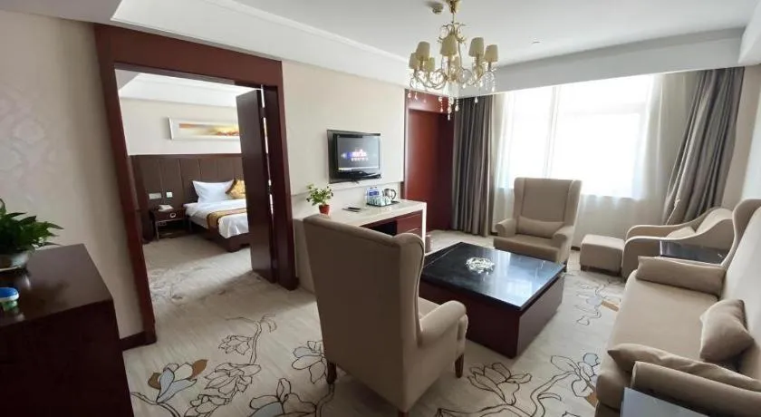 Bed in GreenTree Alliance Hotel Tongcheng Tong'an Road Beidao