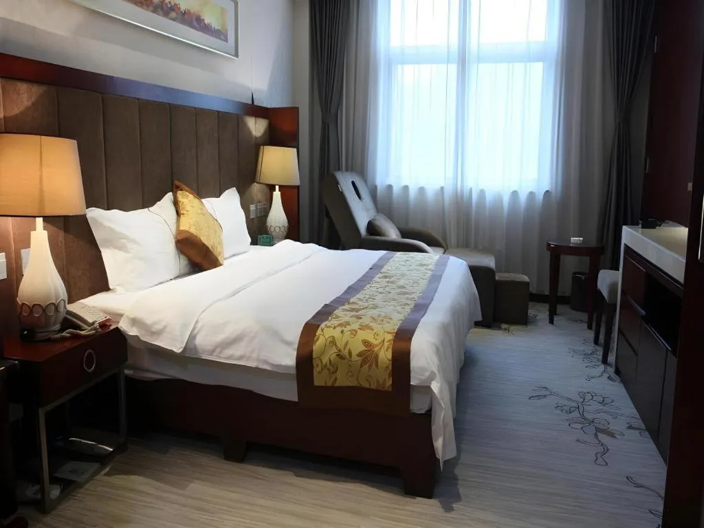 Bed in GreenTree Alliance Hotel Tongcheng Tong'an Road Beidao