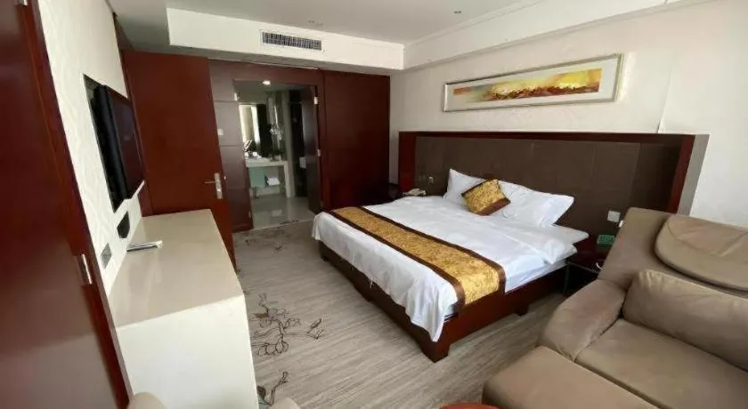 Bed in GreenTree Alliance Hotel Tongcheng Tong'an Road Beidao