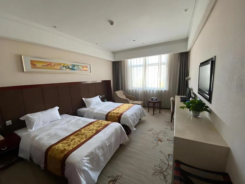 Bed in GreenTree Alliance Hotel Tongcheng Tong'an Road Beidao