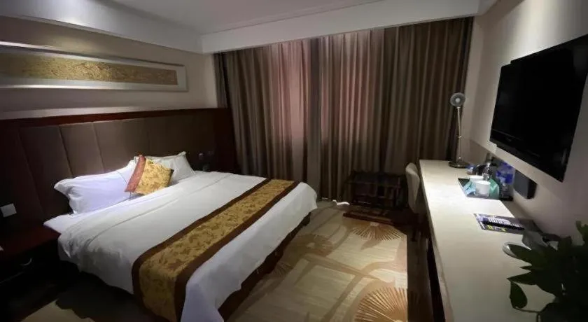 Bed in GreenTree Alliance Hotel Tongcheng Tong'an Road Beidao