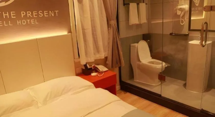 Bed in Shell Hotel Hebi Qi County Qihe Road