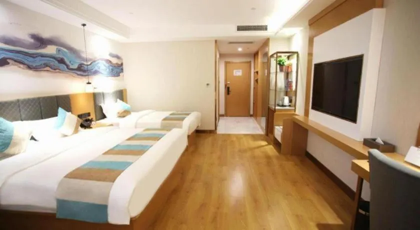 Bed in GreenTree Inn Heze Shan County New Bus Station