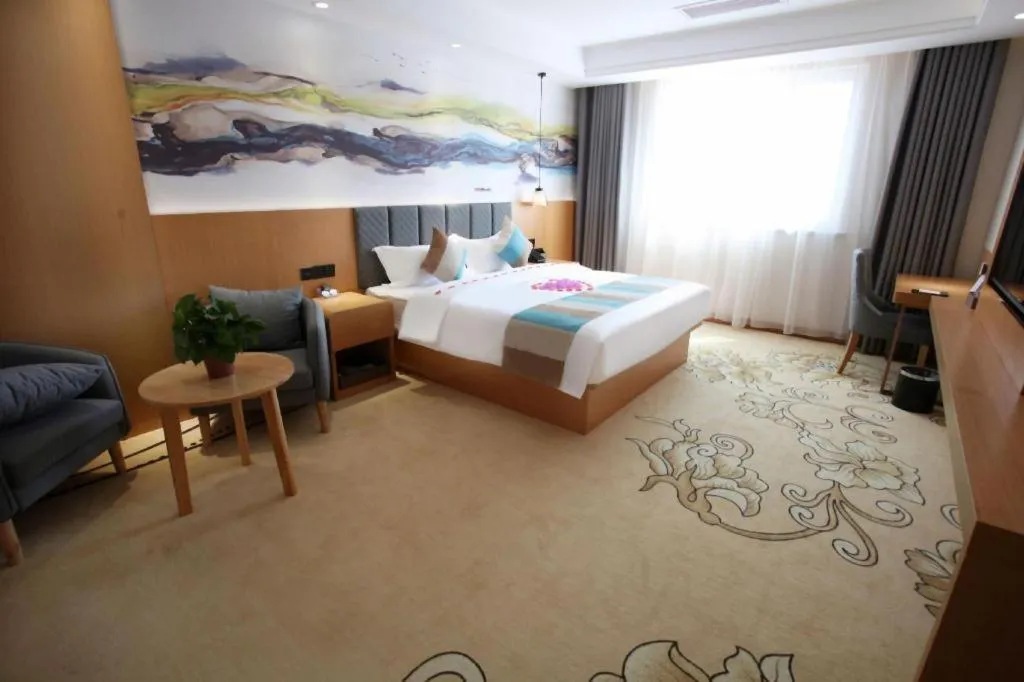 Bed in GreenTree Inn Heze Shan County New Bus Station