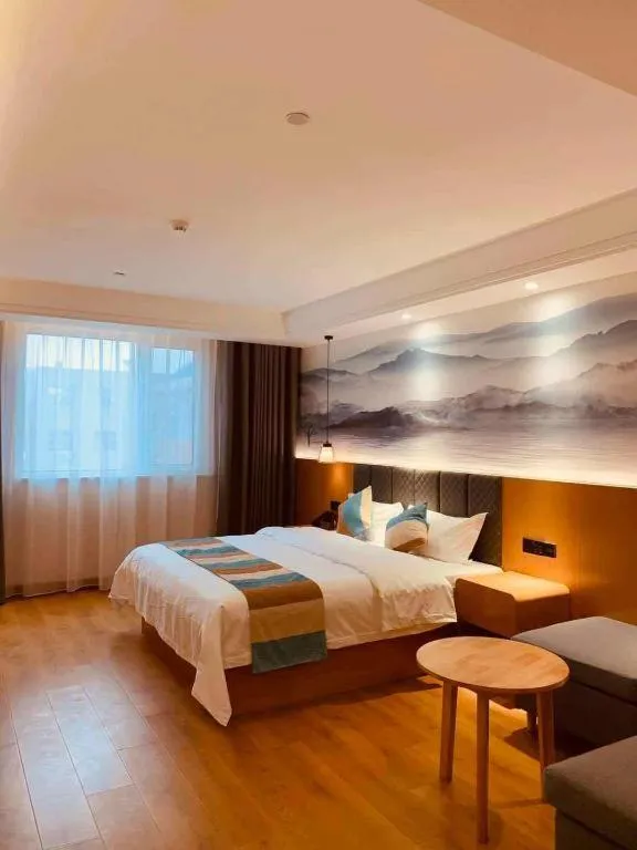 Bed in GreenTree Inn Heze Shan County New Bus Station