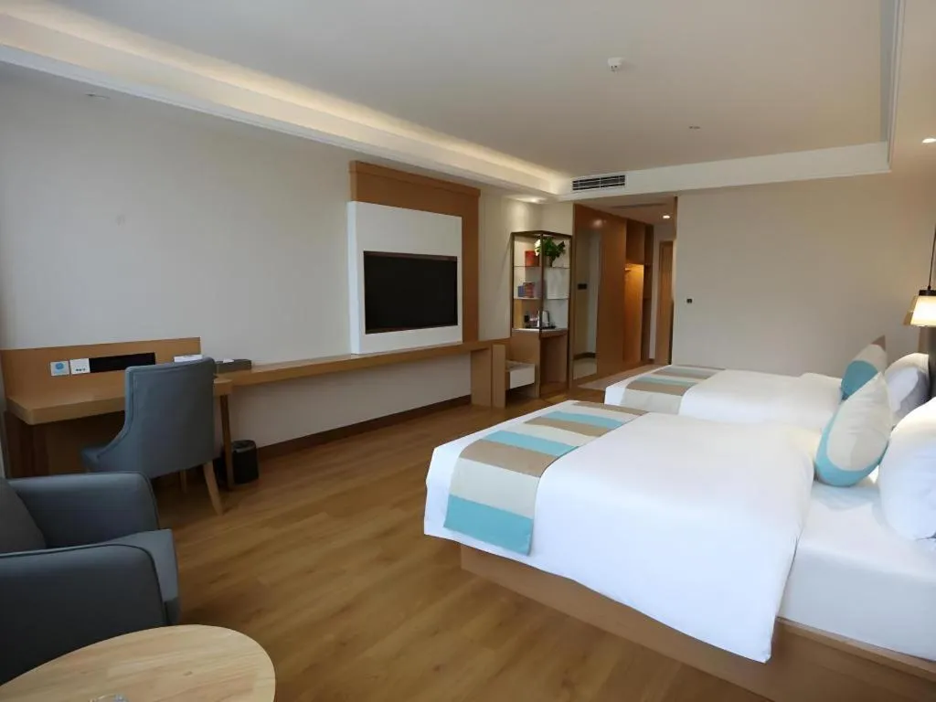 Bed in GreenTree Inn Heze Shan County New Bus Station