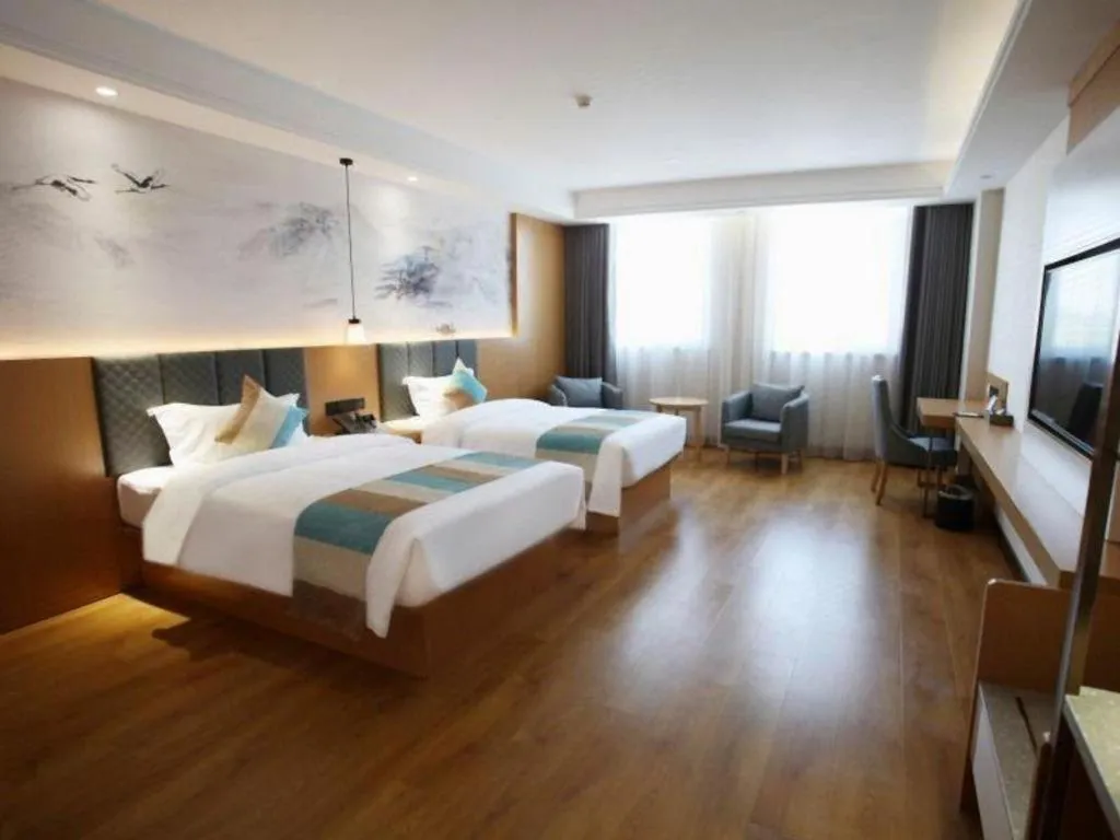 Bed in GreenTree Inn Heze Shan County New Bus Station