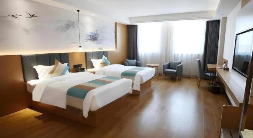 Bed in GreenTree Inn Heze Shan County New Bus Station