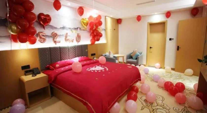 Bed in GreenTree Inn Heze Shan County New Bus Station