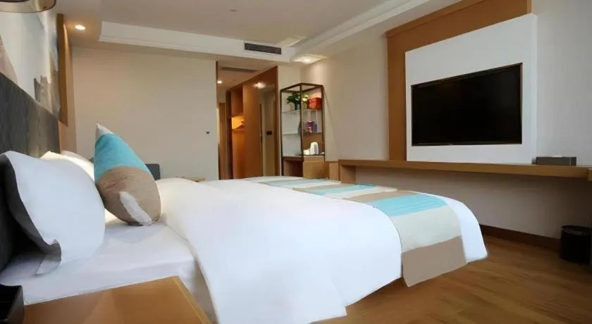 Bed in GreenTree Inn Heze Shan County New Bus Station