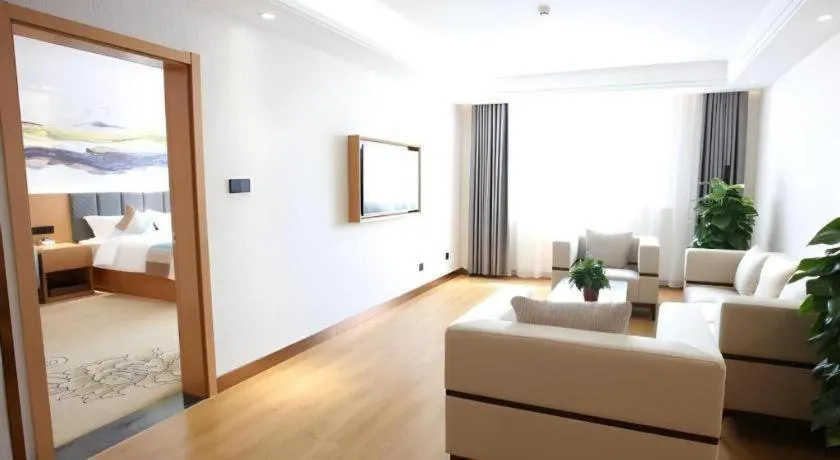 Bed in GreenTree Inn Heze Shan County New Bus Station