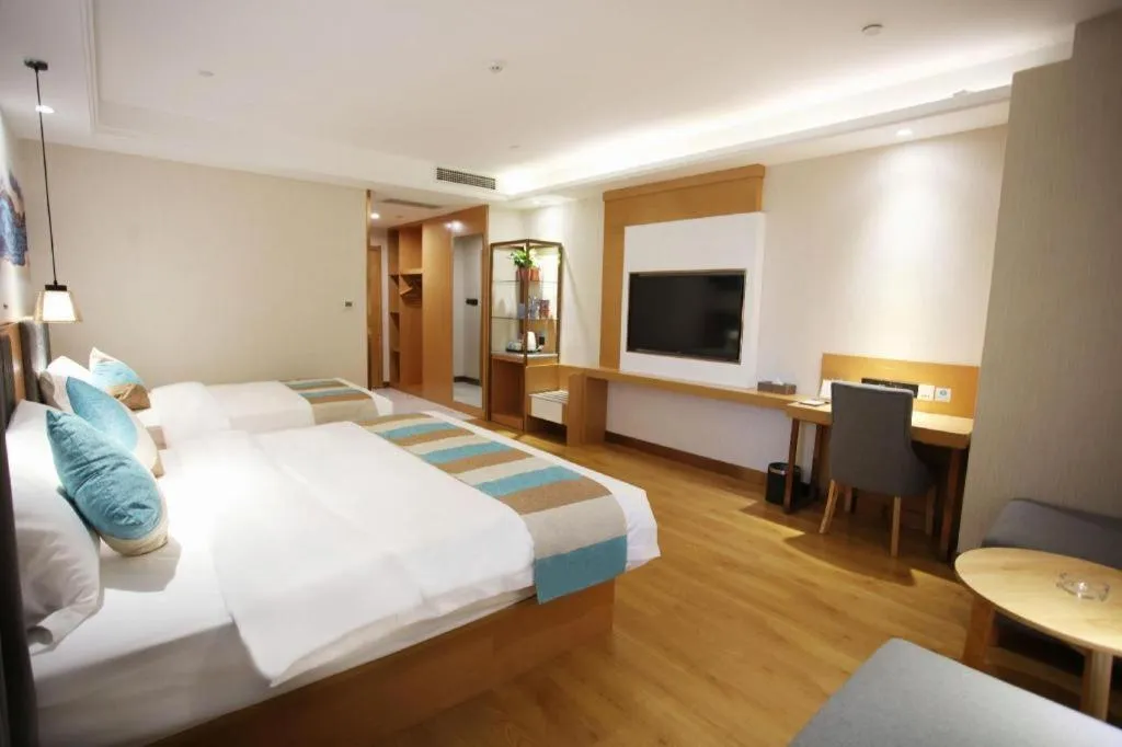 Bed in GreenTree Inn Heze Shan County New Bus Station