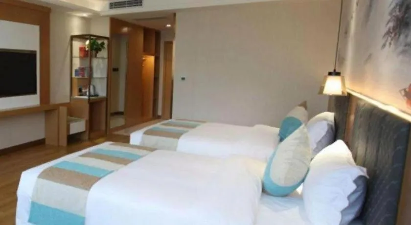 Bed in GreenTree Inn Heze Shan County New Bus Station