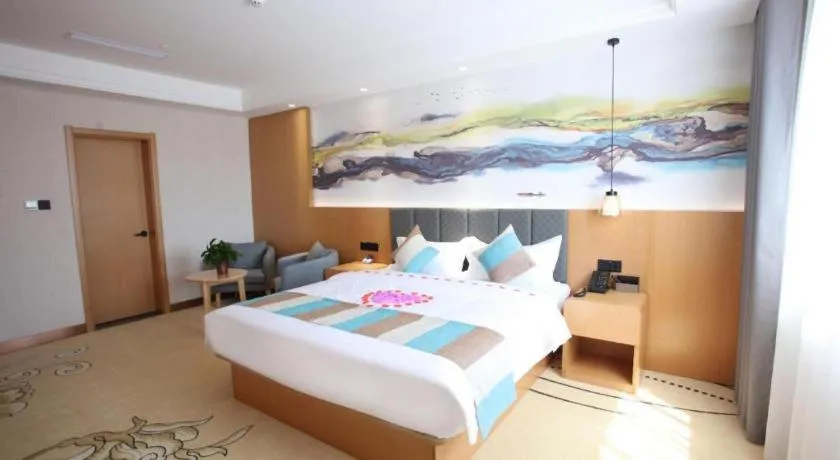 Bed in GreenTree Inn Heze Shan County New Bus Station