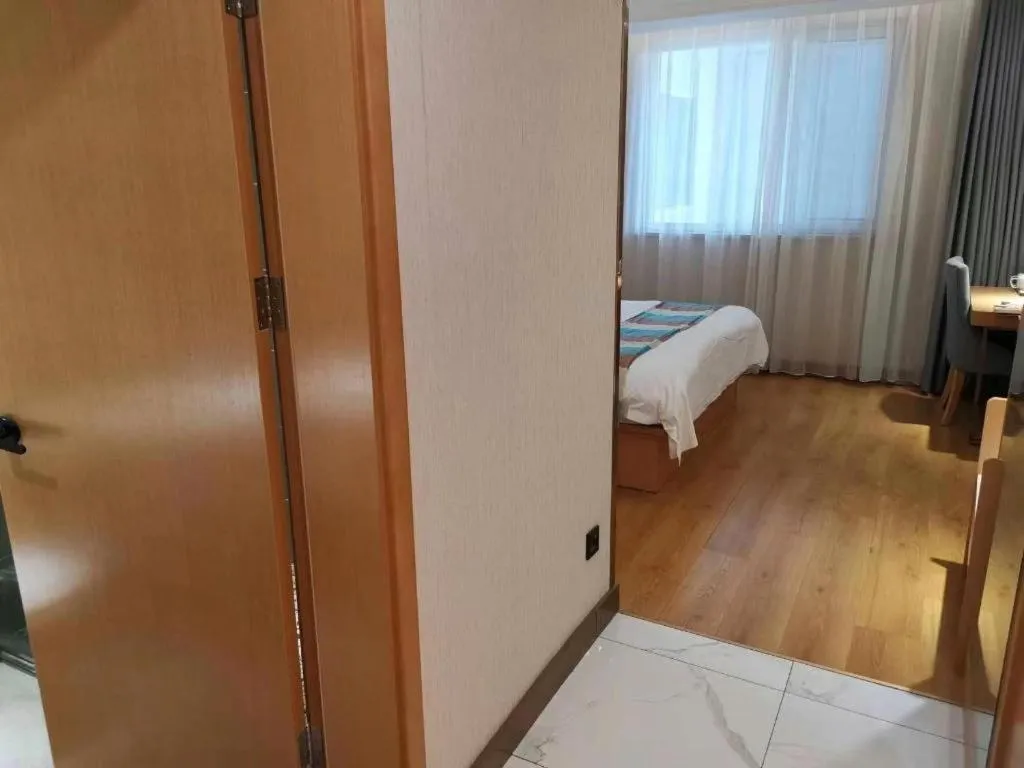 Bed in GreenTree Inn Heze Shan County New Bus Station