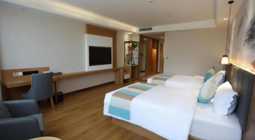 Bed in GreenTree Inn Heze Shan County New Bus Station