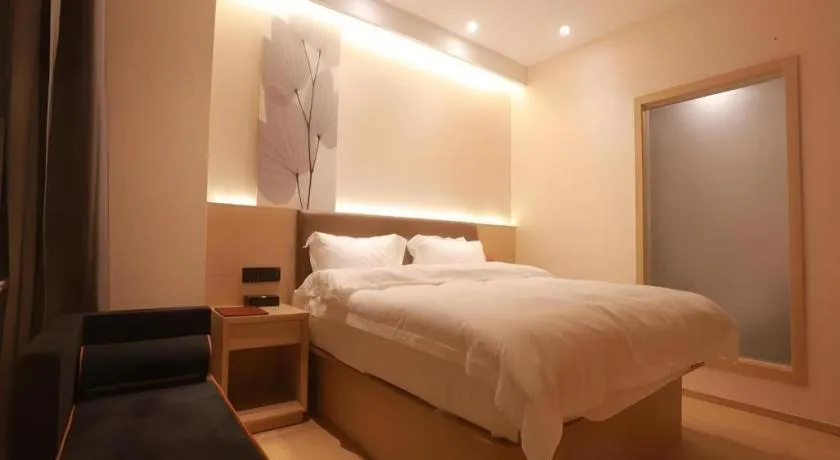 Bed in Shell Hotel Chuzhou Economic Development Zone Internation Shangcheng