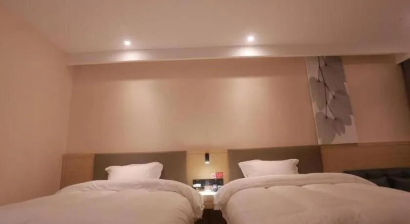 Bed in Shell Hotel Chuzhou Economic Development Zone Internation Shangcheng