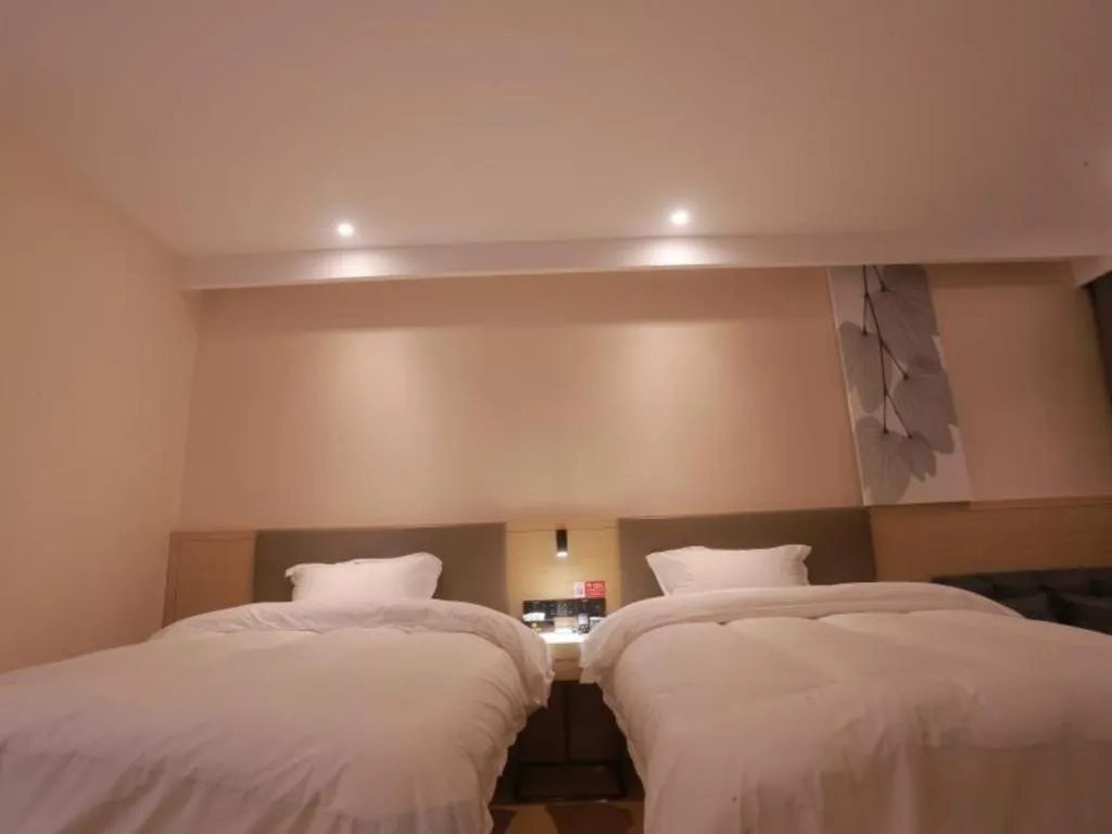 Bed in Shell Hotel Chuzhou Economic Development Zone Internation Shangcheng