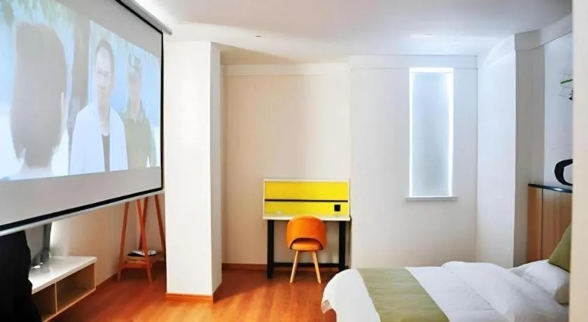 Bed in Vatica Hotel Huangshan South Gate Terminal Station