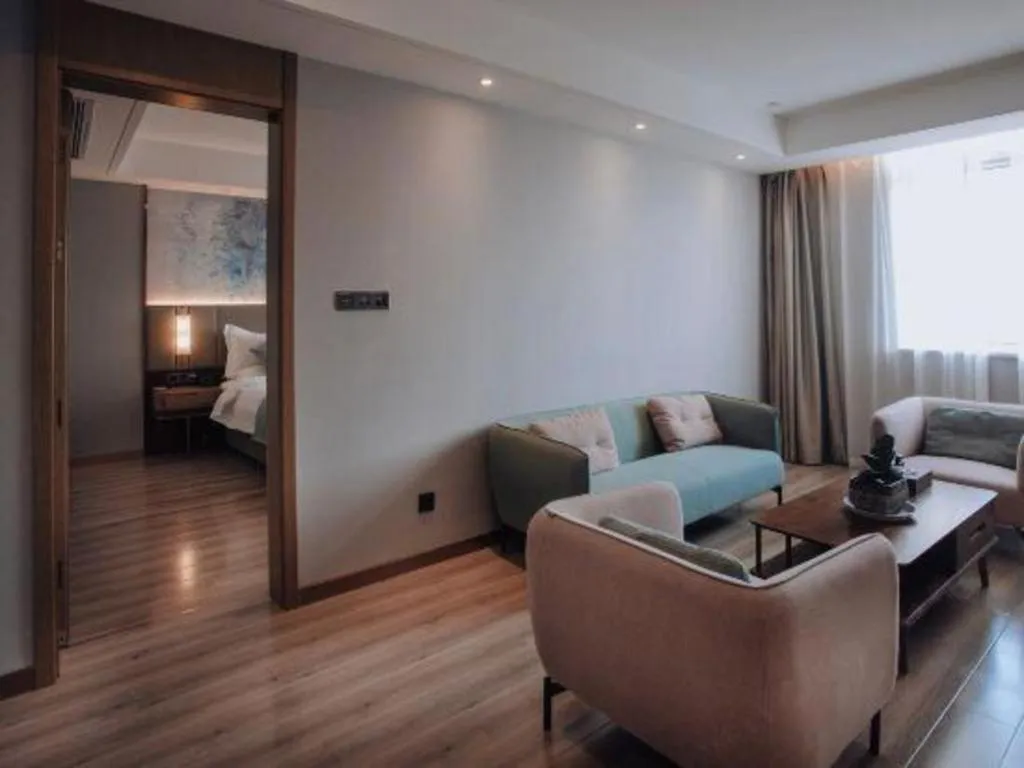 Bed in GreenTree Eastern Hotel Suqian Sihong Executive Center