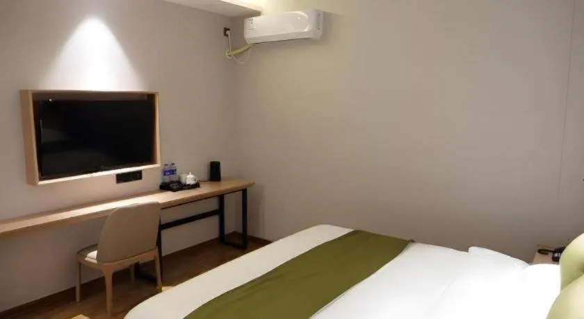 Bed in GreenTree Inn Hebei Xingtai Pingxiang County Jianshe Street