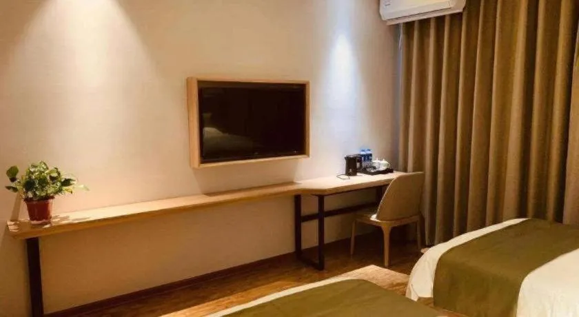 Bed in GreenTree Inn Hebei Xingtai Pingxiang County Jianshe Street