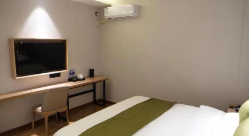 Bed in GreenTree Inn Hebei Xingtai Pingxiang County Jianshe Street