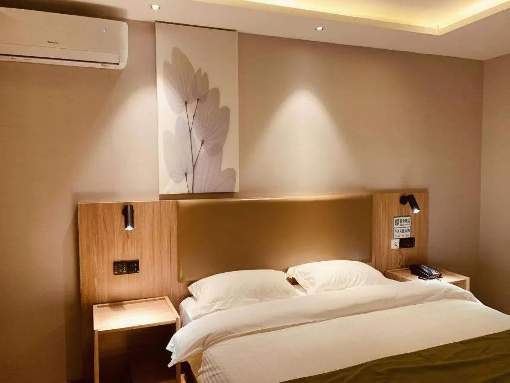 Bed in GreenTree Inn Hebei Xingtai Pingxiang County Jianshe Street