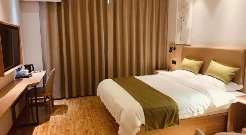 Bed in GreenTree Inn Hebei Xingtai Pingxiang County Jianshe Street