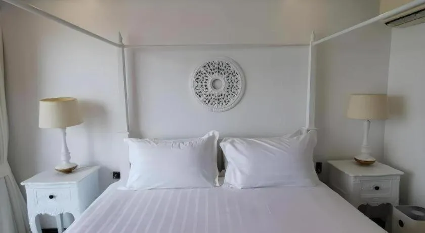 Bed in AT Kung Kra baen Hotel and Residence