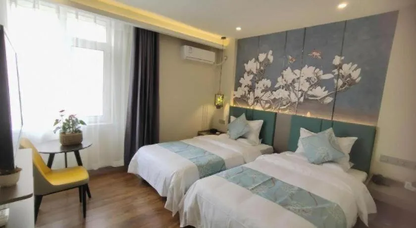 Bed in GreenTree Inn Shenyang Huanggu District Union Building