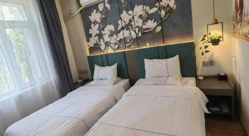 Bed in GreenTree Inn Shenyang Huanggu District Union Building
