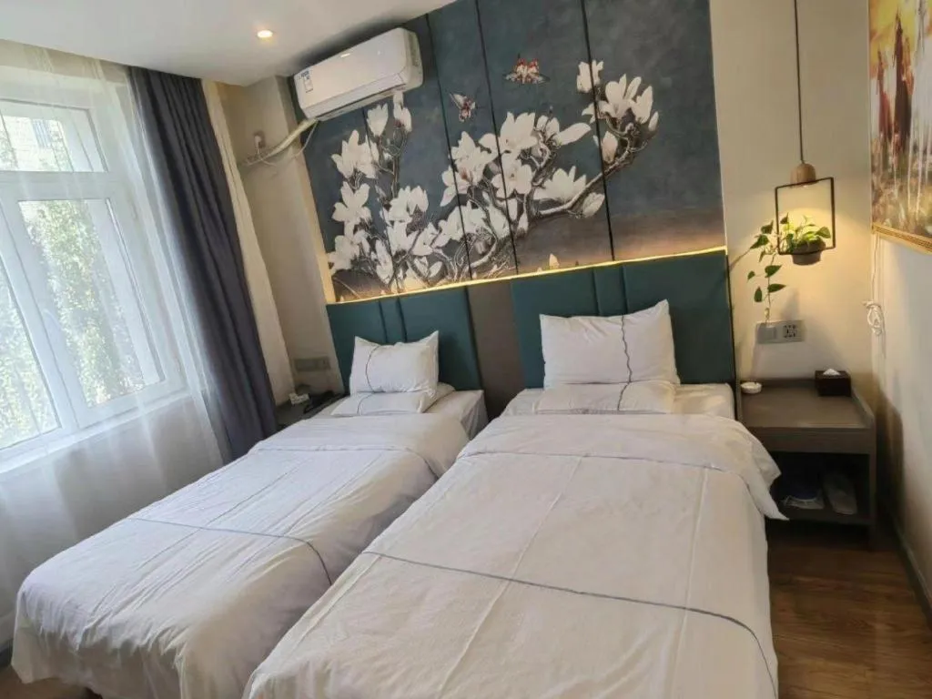 Bed in GreenTree Inn Shenyang Huanggu District Union Building