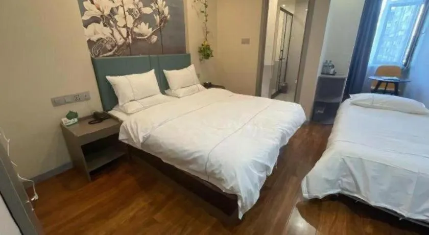 Bed in GreenTree Inn Shenyang Huanggu District Union Building