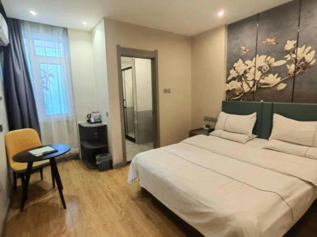 Bed in GreenTree Inn Shenyang Huanggu District Union Building