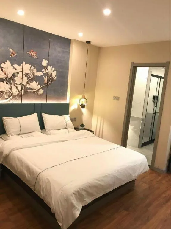 Bed in GreenTree Inn Shenyang Huanggu District Union Building