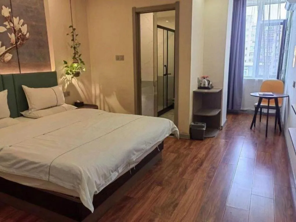 Bed in GreenTree Inn Shenyang Huanggu District Union Building