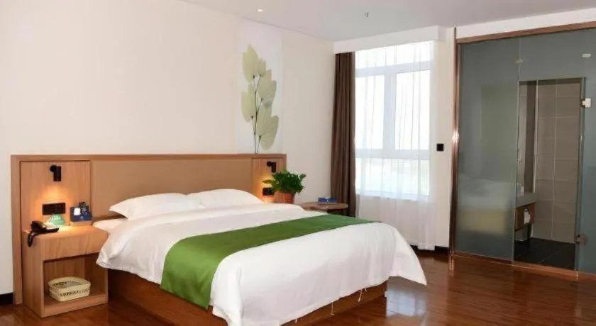Bed in GreenTree Inn Xingta Songjing Street Financial Center