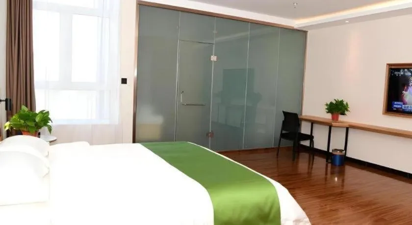 Bed in GreenTree Inn Xingta Songjing Street Financial Center