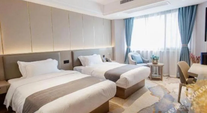Bed in GreenTree Eastern Hotel Chizhou Tonghui Plaza