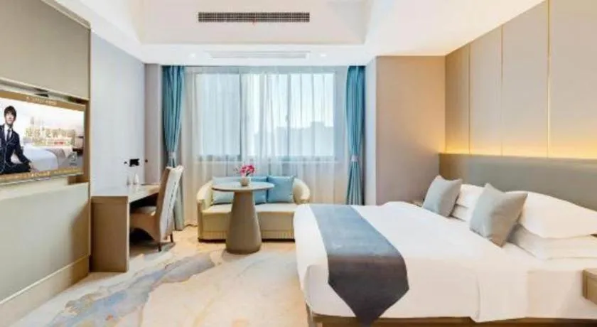 Bed in GreenTree Eastern Hotel Chizhou Tonghui Plaza