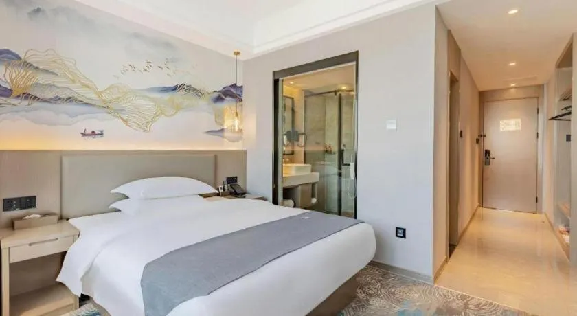 Bed in GreenTree Eastern Hotel Chizhou Tonghui Plaza