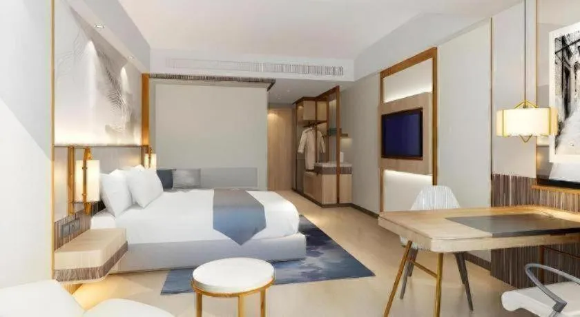 Bed in GreenTree Eastern Hotel Chizhou Tonghui Plaza