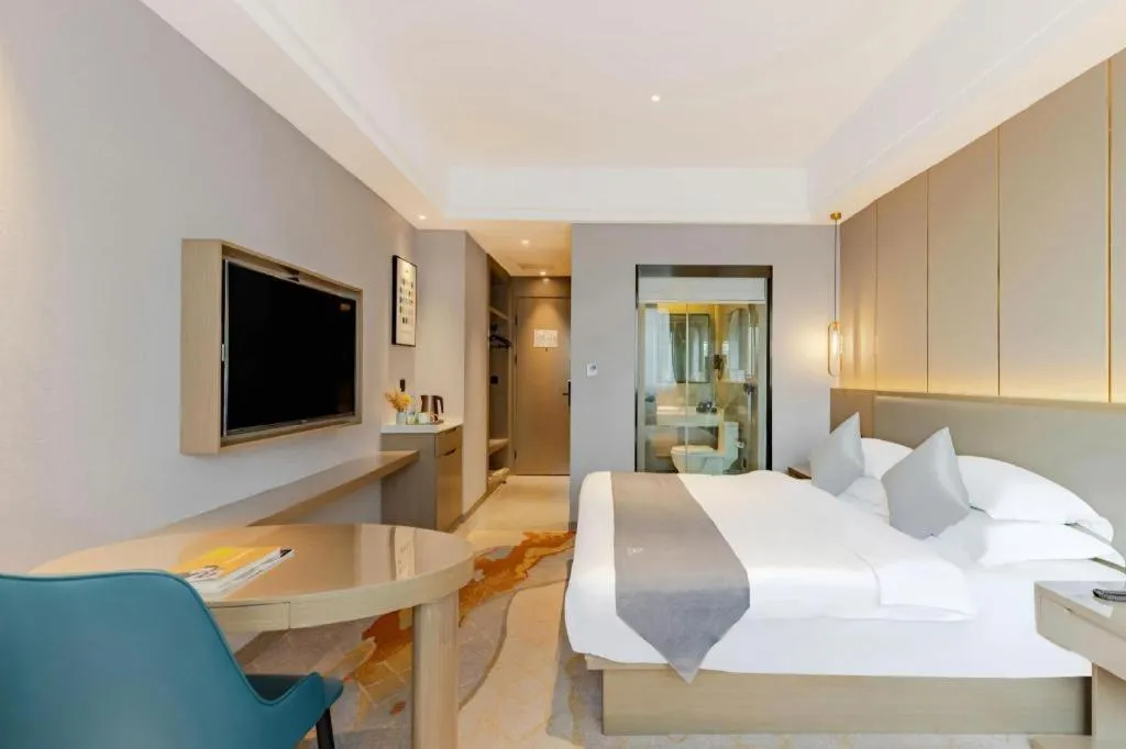 Bed in GreenTree Eastern Hotel Chizhou Tonghui Plaza